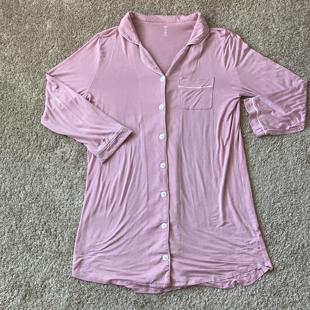 Oversized long sleep shirt